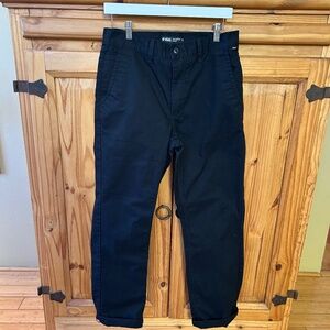 Vans Authentic Chinos Relaxed Fit Black Mens Size 30